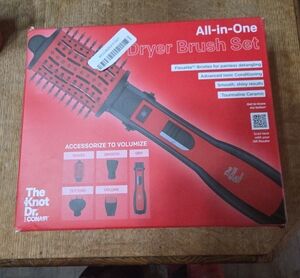 The Knot Dr. Conair All-in-One Dryer Brush Set - Red